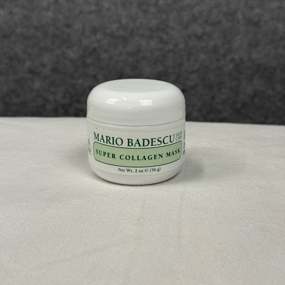 Mario Badescu Super Collagen Mask 2oz Firming Anti-Aging Clay Face Mask New